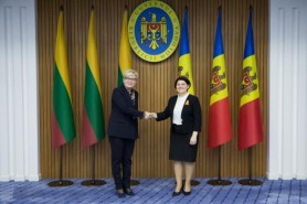 Parcursul european al Republicii Moldova și aprofundarea cooperării moldo-lituaniene, discutate de Natalia Gavrilița și Ingrida Šimonytė